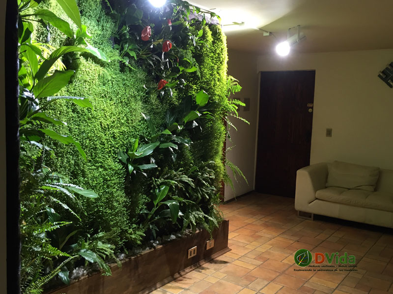 Muros verdes Naturaleza al interior de tu edificio
