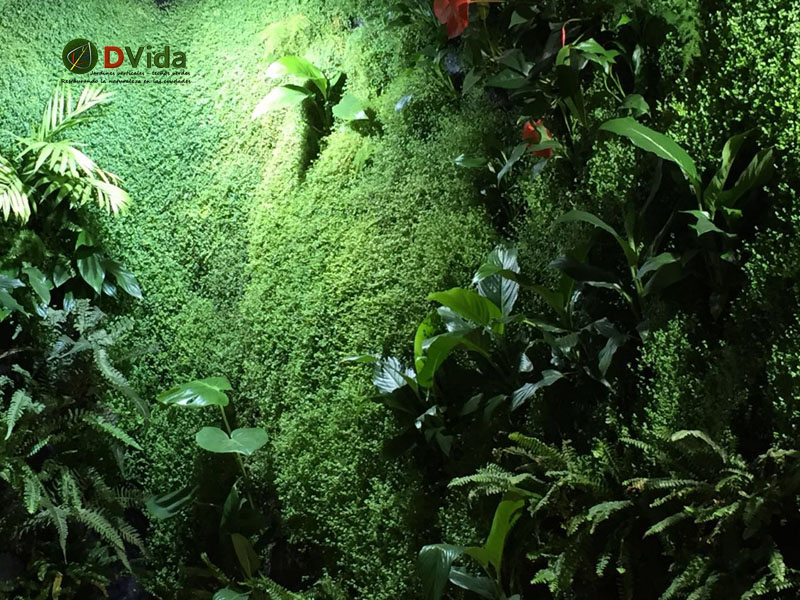 Naturaleza exhuberante al interior de tu edificio-Jardines verticales